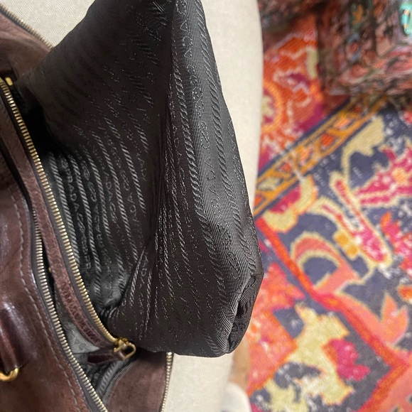 100% Authentic Prada X Large Leather Tote Bag - Picture 7 of 11